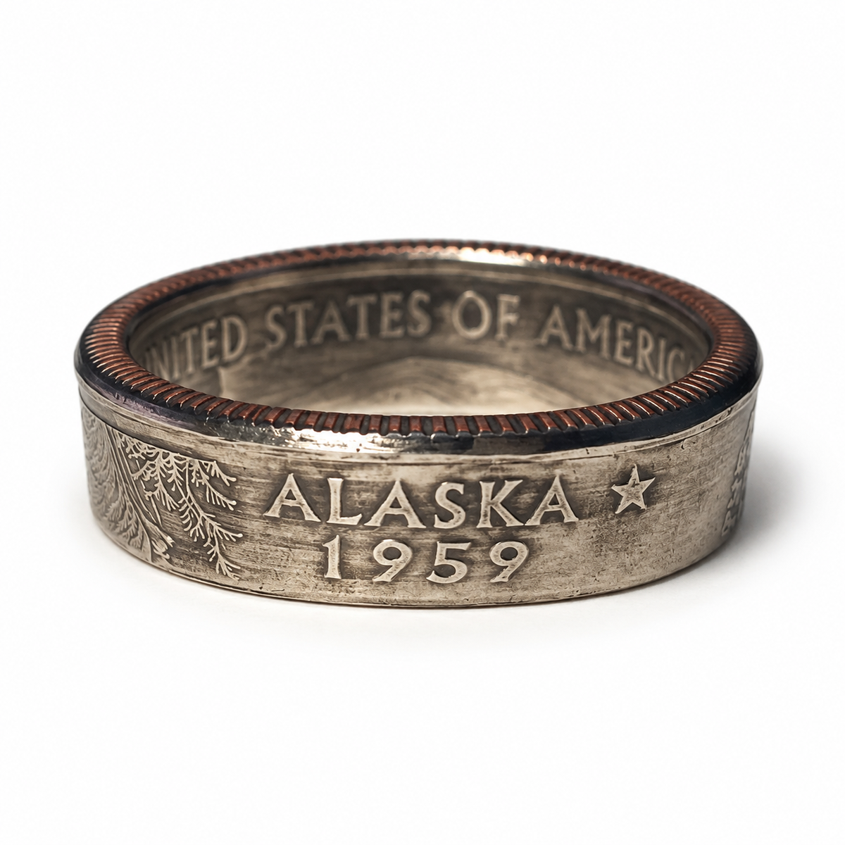 Alaska State Quarter Ring