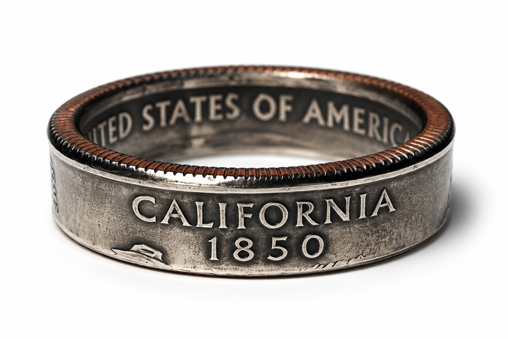 California State Quarter Ring