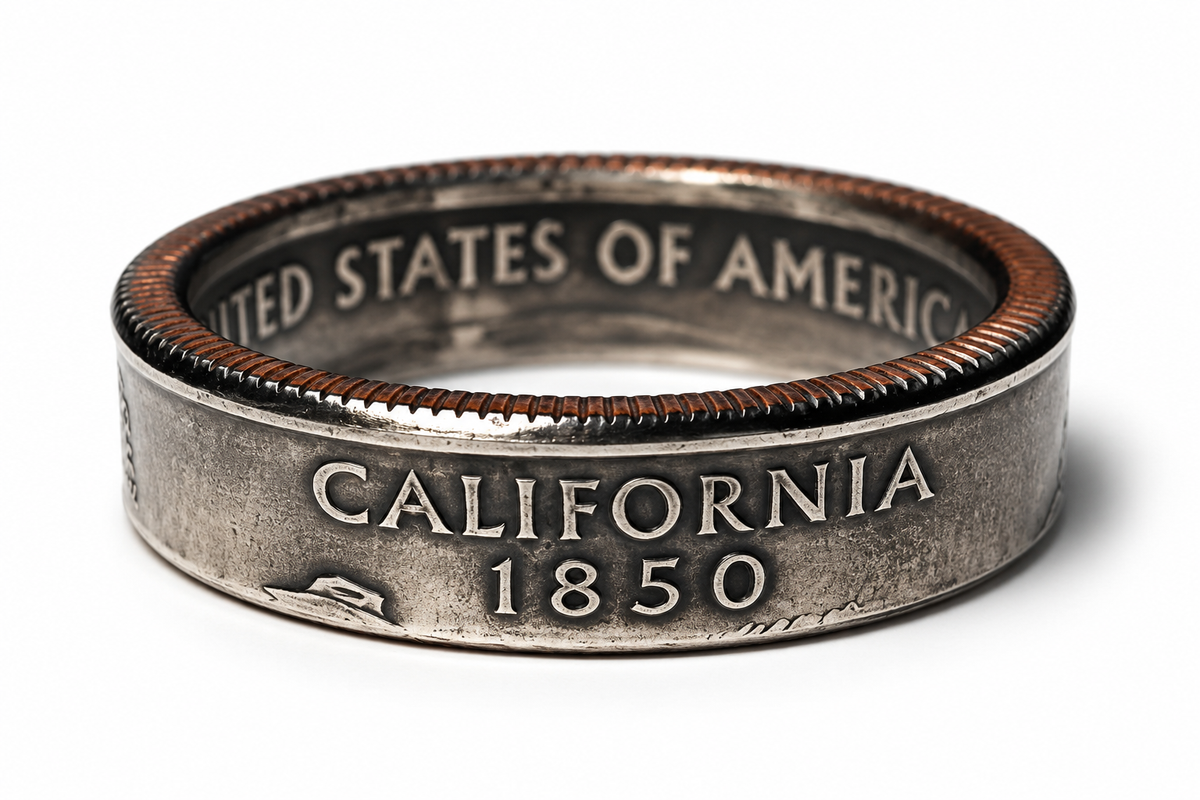 California State Quarter Ring