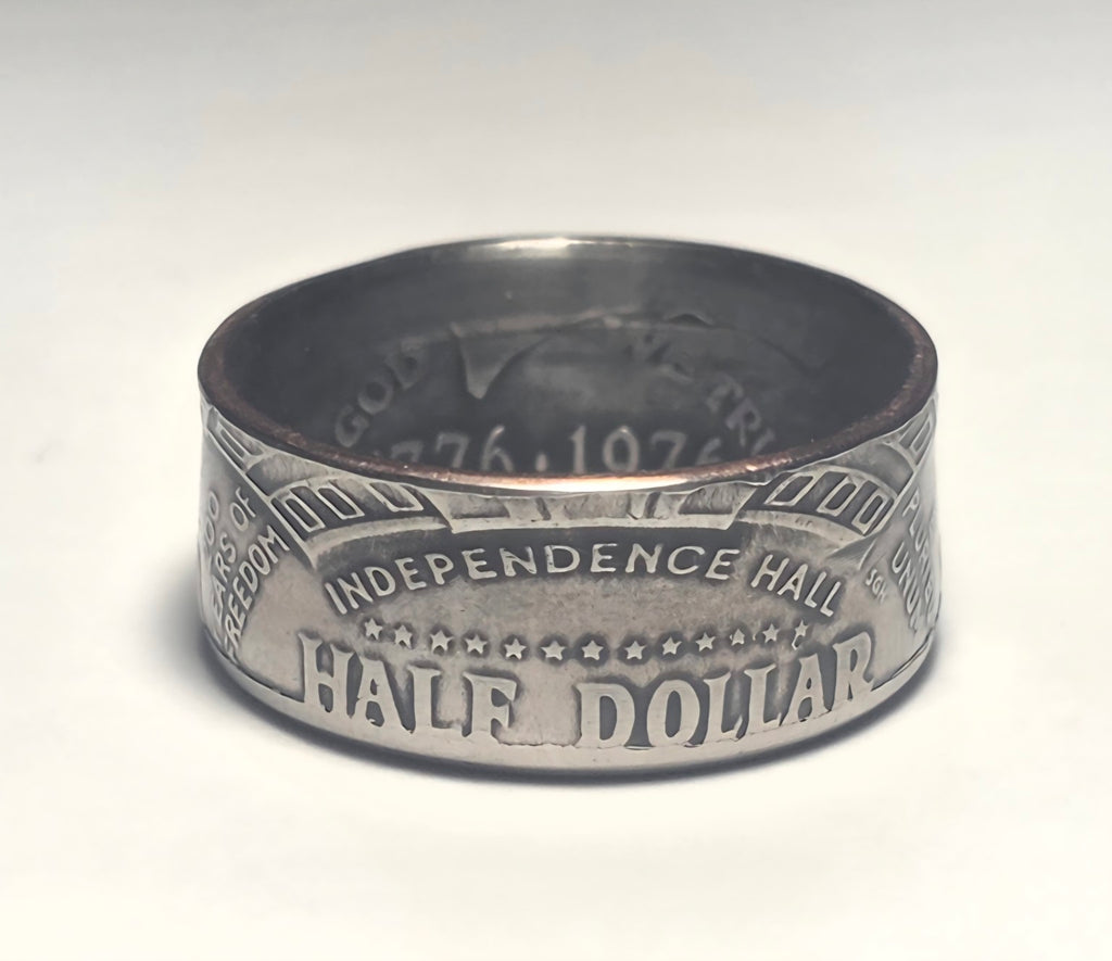 Liberty & Union Half Dollar Ring
