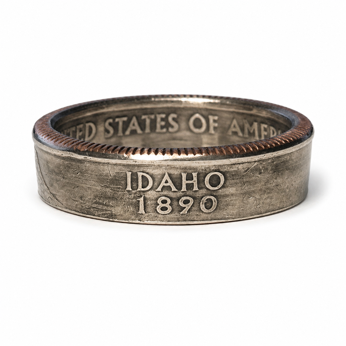 Idaho State Quarter Coin Ring