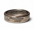 Kansas State Quarter Coin Ring