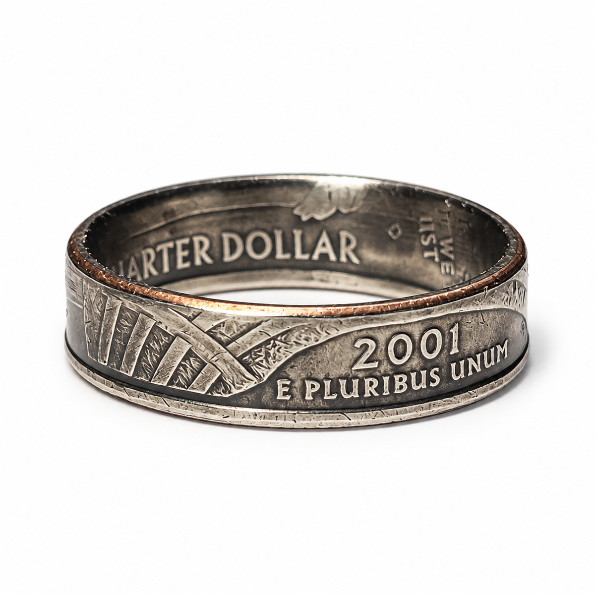 Kentucky State Quarter Coin Ring