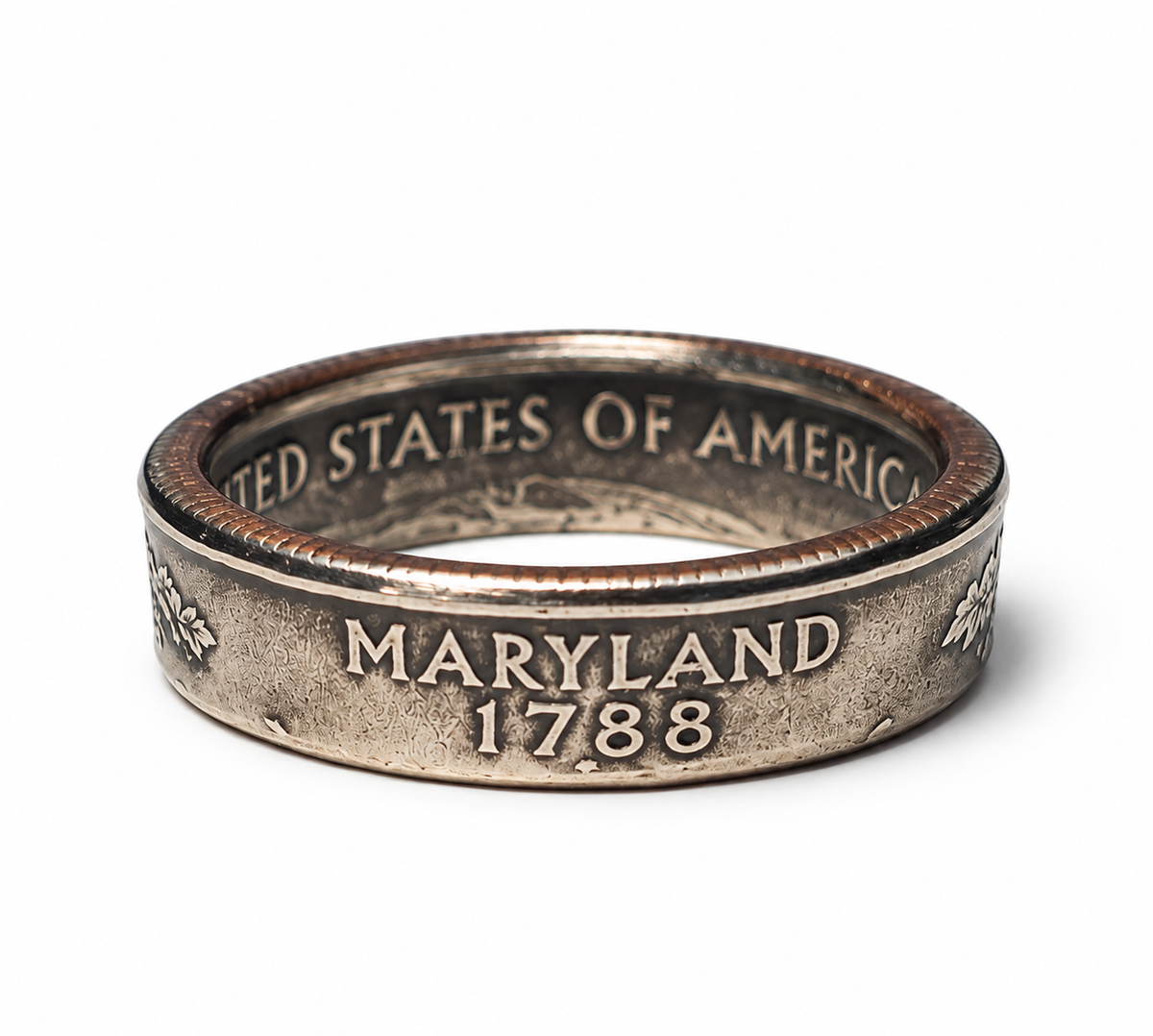 Maryland State Quarter Coin Ring