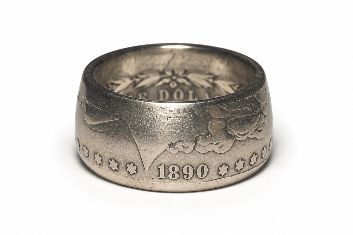 Morgan Silver Dollar Ring