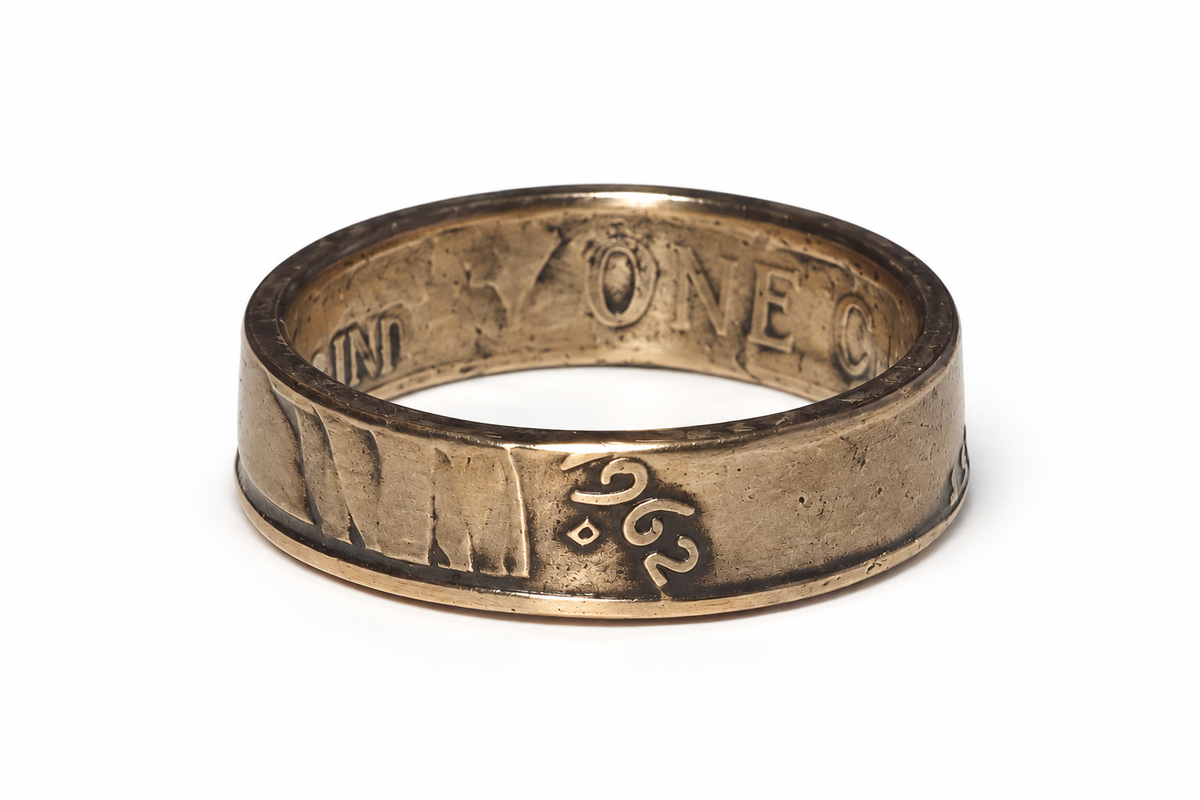 In God We Trust Penny Ring