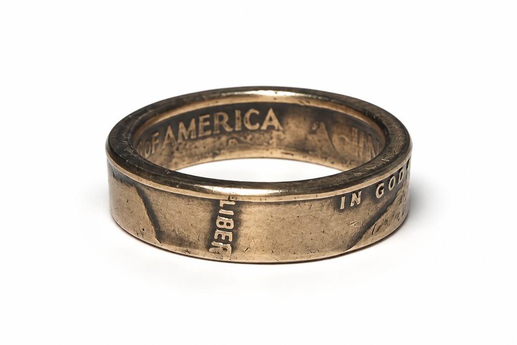 In God We Trust Penny Ring