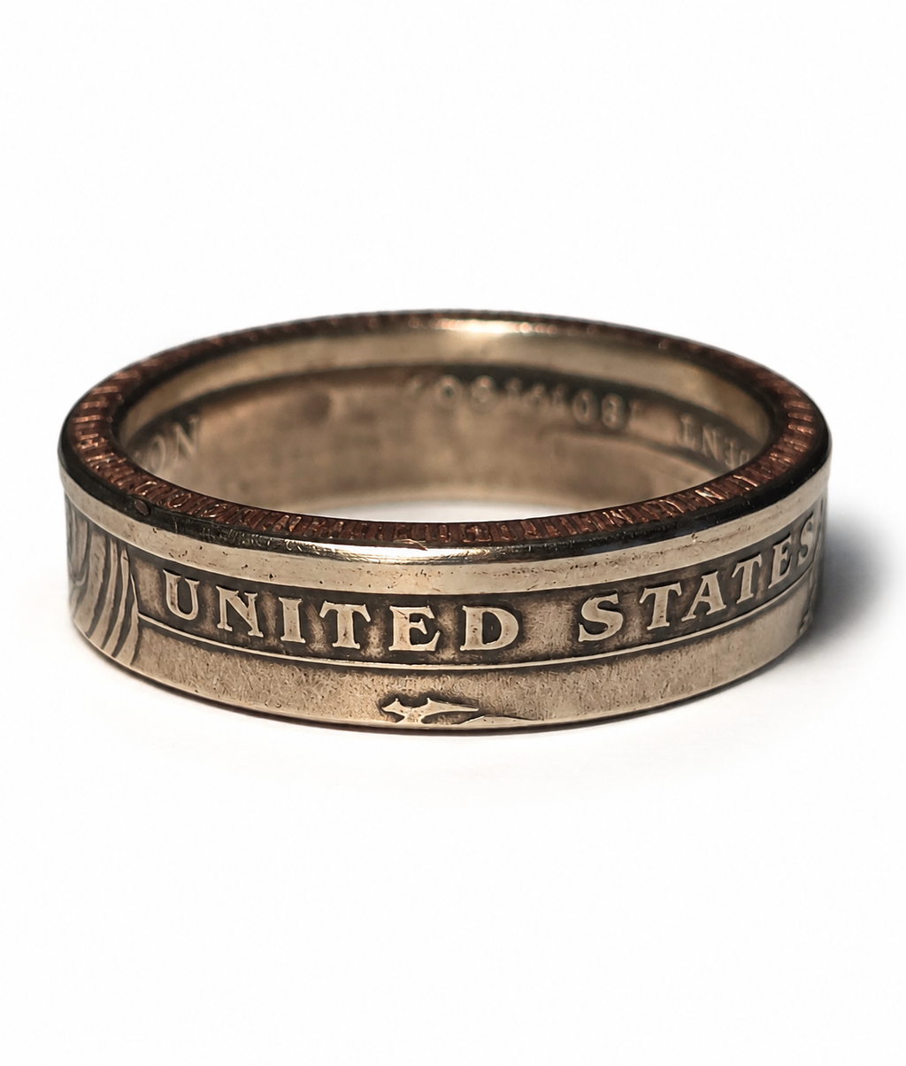 United States of America Gold Dollar Ring