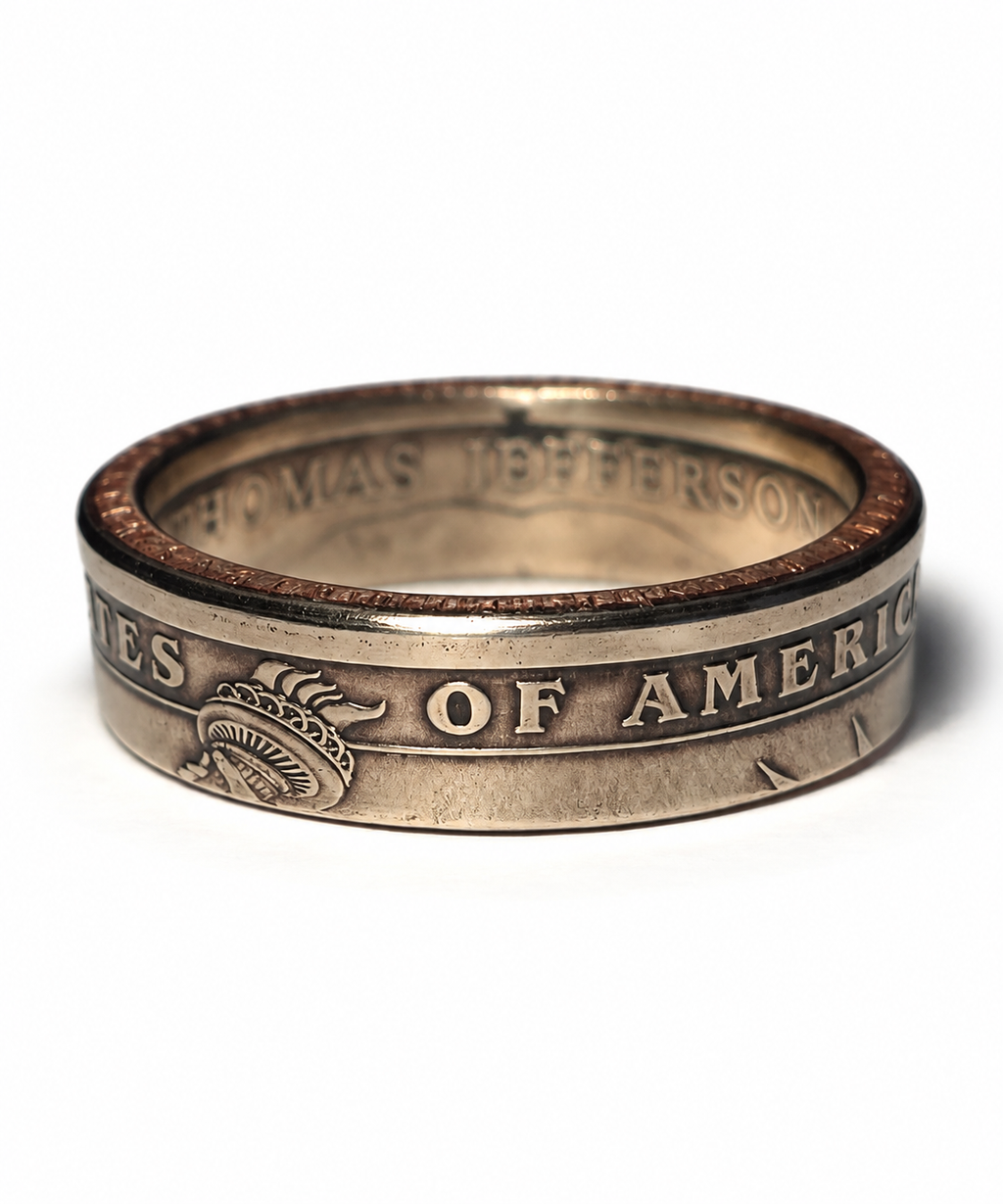 United States of America Gold Dollar Ring