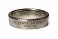 Rhode Island State Quarter Coin Ring