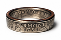 Vermont State Quarter Coin Ring