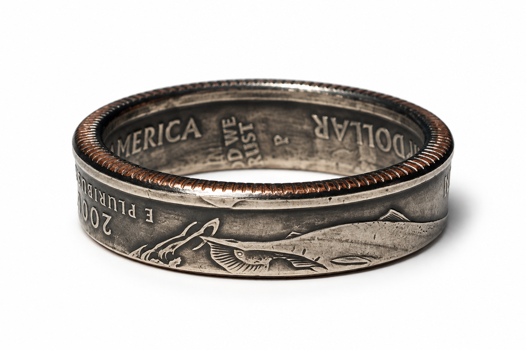 Washington State Quarter Coin Ring